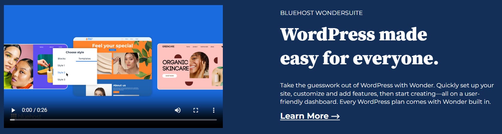 Bluehost WordPress